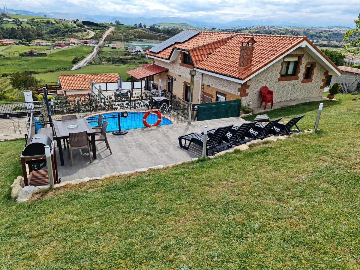 La Centinela, Geoparque Costa Quebrada Apartman Miengo Kültér fotó